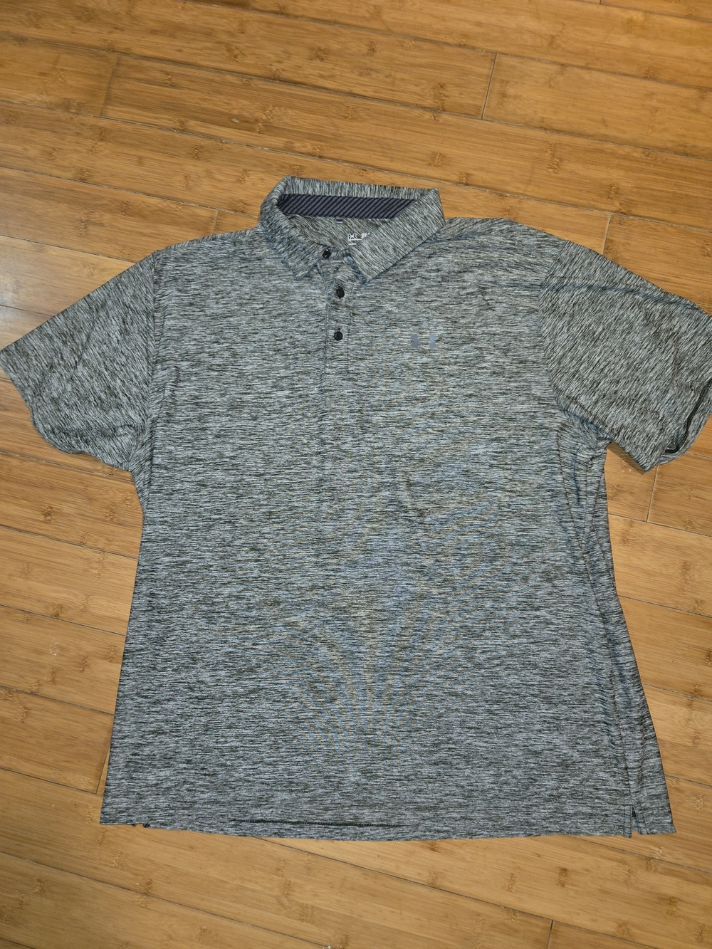 Under Armour Men's Gray Loose Polo Big & Tall Size 3XL Golf